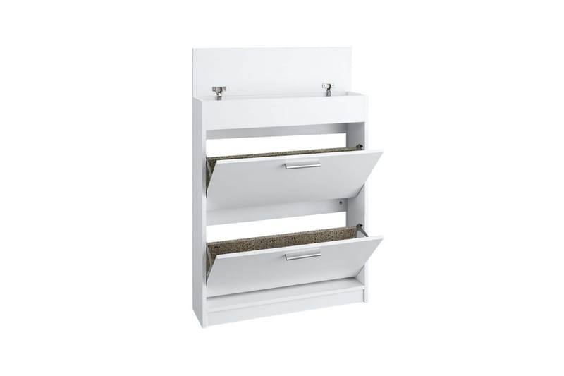 Skoreol Bill 75x21x95 cm, Hvid - 75x21x95 cm, Hvid - Opbevaring - Skoopbevaring