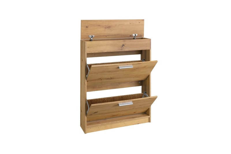Skoreol Bill 75x21x95 cm, Natur - 75x21x95 cm, Natur - Opbevaring - Skoopbevaring - Skoskab