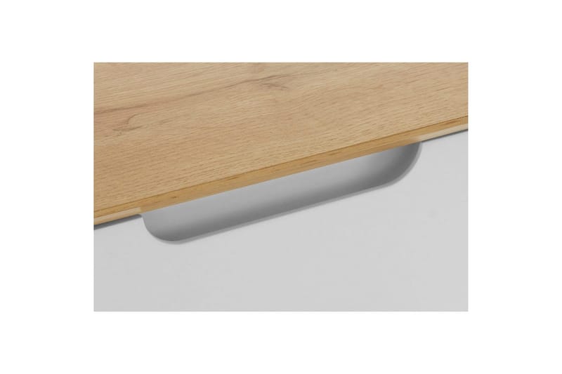 Skoreol Ezra 3 flapper 60x24x125 cm, Wotan Eg/Hvid - 60x24x125 cm, Wotan Eg/Hvid - Opbevaring - Skoopbevaring - Skoskab