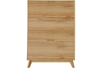 Skoreol Ezra 3 flapper 89x24x125 cm, Wotan Eg - 89x24x125 cm, Wotan Eg - Opbevaring - Skoopbevaring