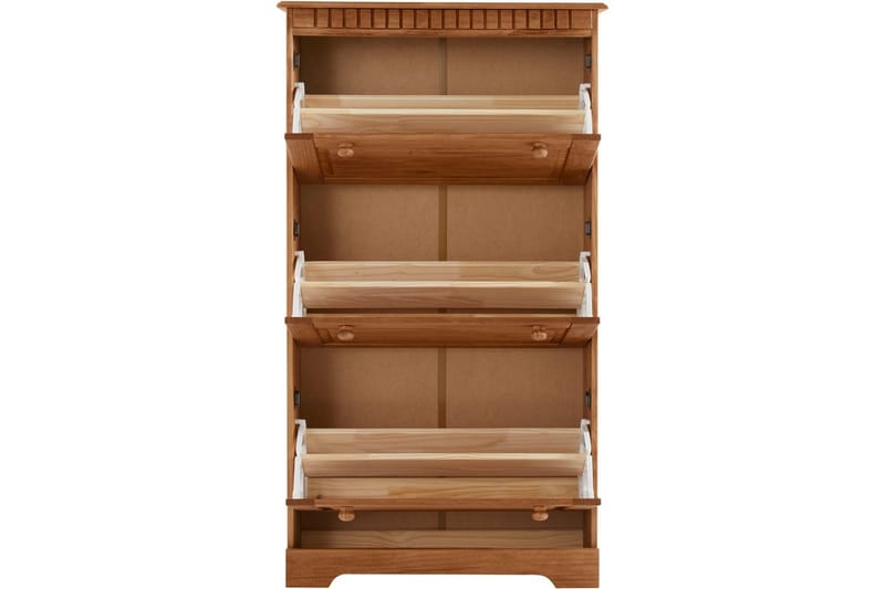 Skoreol Lisa 75x25x134 cm - 75x25x134 cm - Opbevaring - Skoopbevaring - Skoskab