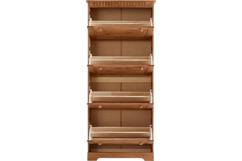 Skoreol Lisa 75x25x172 cm - 75x25x172 cm - Opbevaring - Skoopbevaring - Skoskab