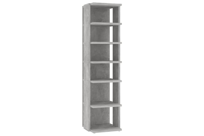 skoreoler 2 stk. 25x27x102 cm betongrå - Grå - Opbevaring - Skoopbevaring