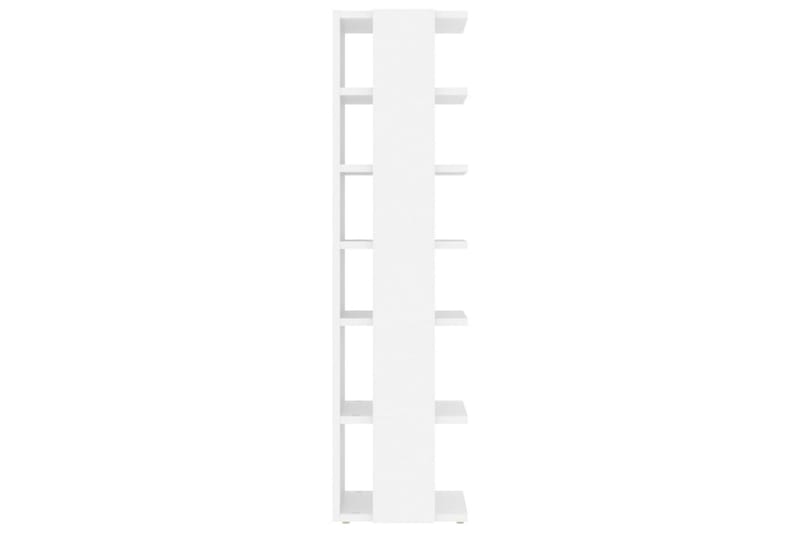 skoreoler 2 stk. 25x27x102 cm spånplade hvid - Hvid - Opbevaring - Skoopbevaring