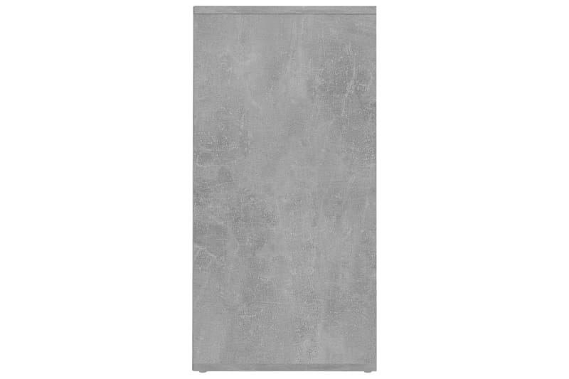 skoreoler 2 stk. 31,5x35x70 cm spånplade betongrå - Grå - Opbevaring - Skoopbevaring