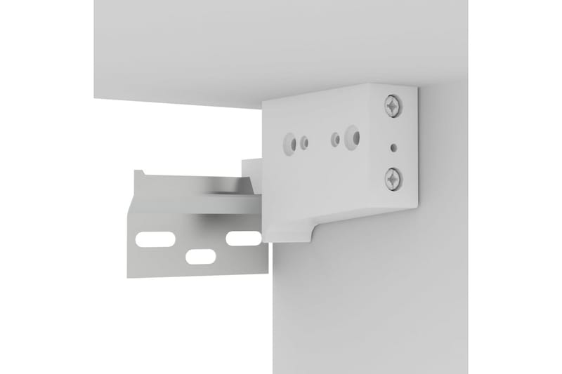 skoreoler 2 stk. 31,5x35x70 cm spånplade hvid - Hvid - Opbevaring - Skoopbevaring