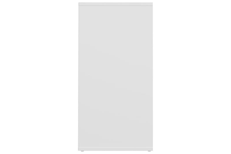 skoreoler 2 stk. 31,5x35x70 cm spånplade hvid - Hvid - Entréopbevaring - Skoopbevaring - Skohylde