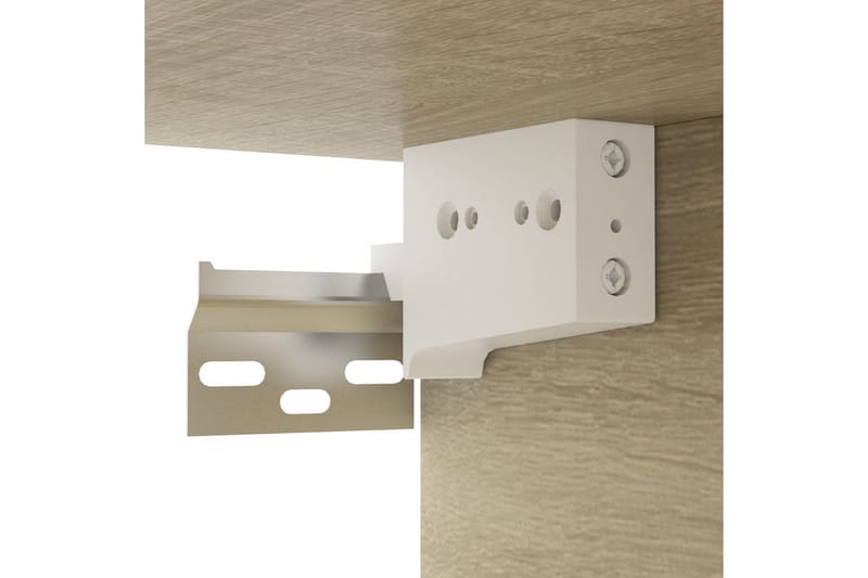 skoreoler 2 stk. 31,5x35x70 cm spånplade sonoma-eg - Brun - Opbevaring - Skoopbevaring