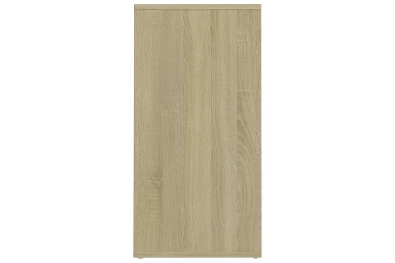 skoreoler 2 stk. 31,5x35x70 cm spånplade sonoma-eg - Brun - Opbevaring - Skoopbevaring