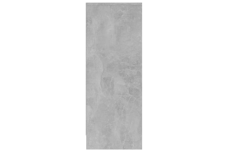 skoskab 31,5x35x90 cm spånplade betongrå - Grå - Opbevaring - Skoopbevaring