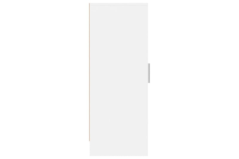 skoskab 32x35x92 cm spånplade hvid - Hvid - Entréopbevaring - Skoopbevaring - Skohylde