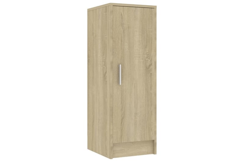 skoskab 32x35x92 cm spånplade sonoma-eg - Brun - Opbevaring - Skoopbevaring