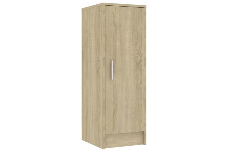 skoskab 32x35x92 cm spånplade sonoma-eg - Brun - Entréopbevaring - Skoopbevaring - Skohylde