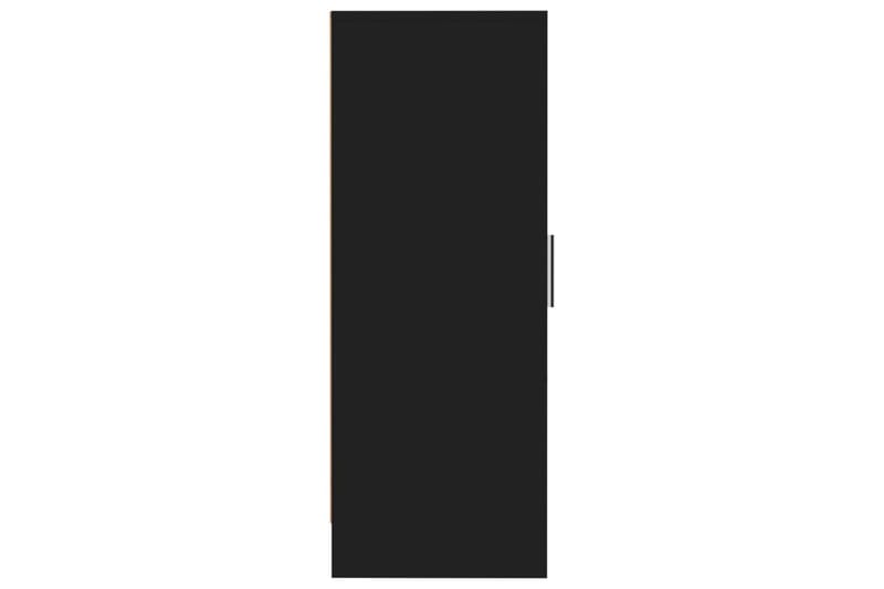 skoskab 32x35x92 cm spånplade sort - Sort - Entréopbevaring - Skoopbevaring - Skohylde