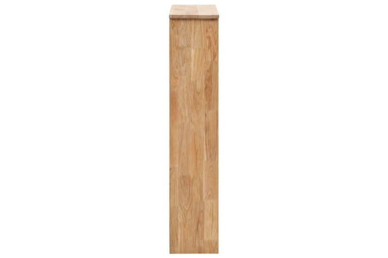 Skoskab 55 X 20 X 104 Cm Massivt Valnøddetræ - Brun - Opbevaring - Skoopbevaring - Skoskab
