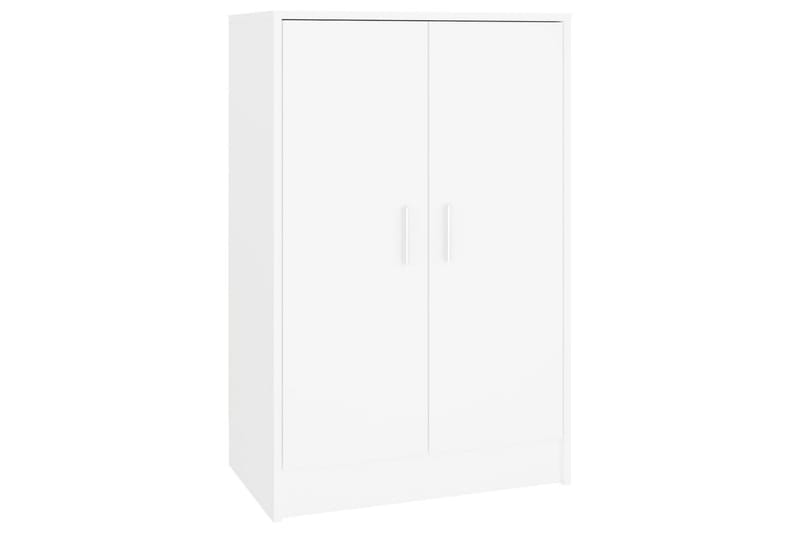 skoskab 60x35x92 cm spånplade hvid - Hvid - Opbevaring - Skoopbevaring