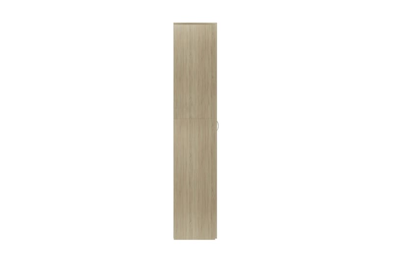 skoskab 80 x 35,5 x 180 cm spånplade sonoma-eg - Opbevaring - Skoopbevaring - Skoskab