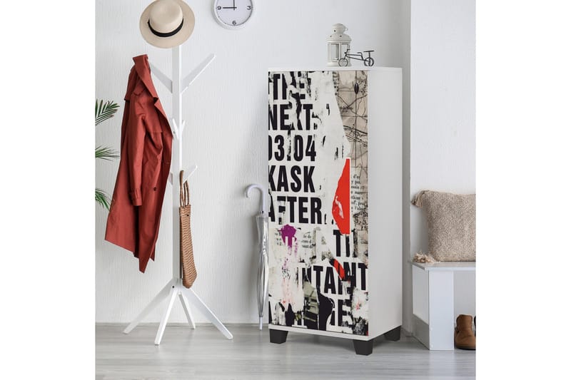 Skoskab Hvid - Opbevaring - Skoopbevaring - Skoskab