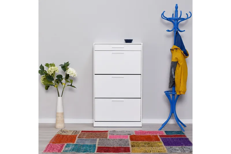 Skoskab Hvid - Opbevaring - Skoopbevaring - Skoskab