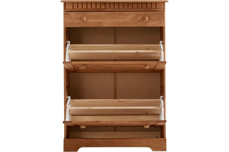 Skoskab Loft24 Skoforvaring Lisa 75x30x105 cm Natur - Opbevaring - Skoopbevaring - Skoskab