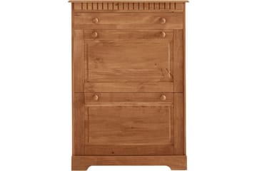 Skoskab Loft24 Skoforvaring Lisa 75x30x105 cm Natur - Opbevaring - Skoopbevaring