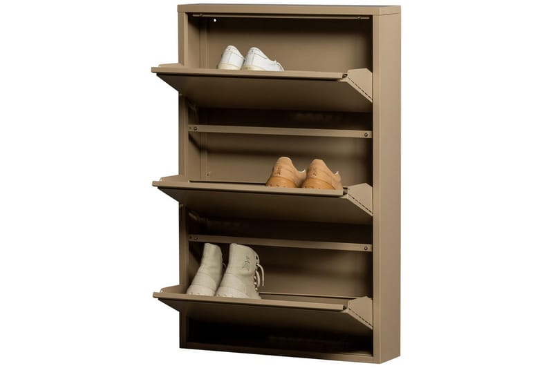 Skoskab Sabine - Sand - Opbevaring - Skoopbevaring - Skoskab