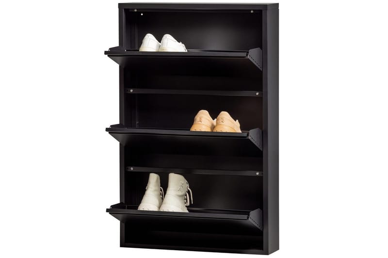 Skoskab Sabine - Sort - Opbevaring - Skoopbevaring - Skoskab