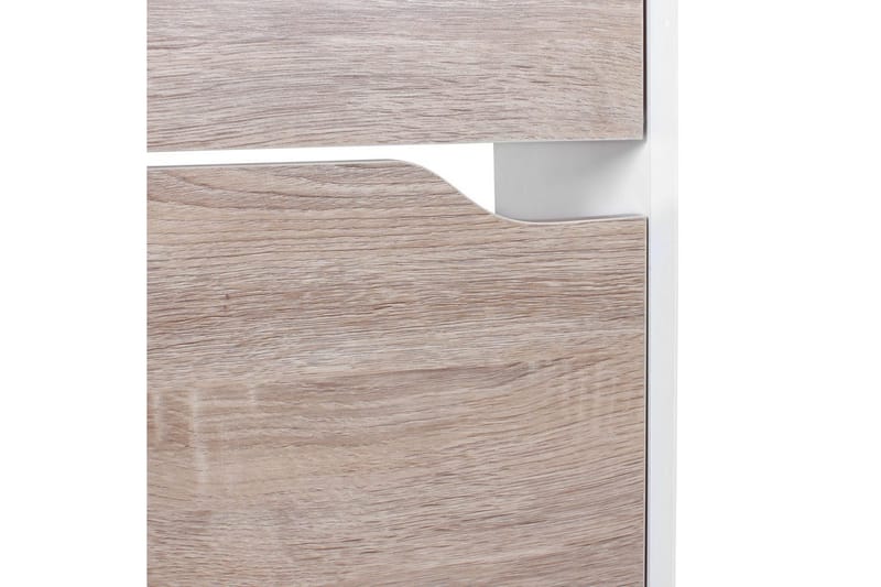 Skoskab Wohnling Folieret Spånplade 4 Udtræksrum til 24 Par - Opbevaring - Skoopbevaring - Skoskab