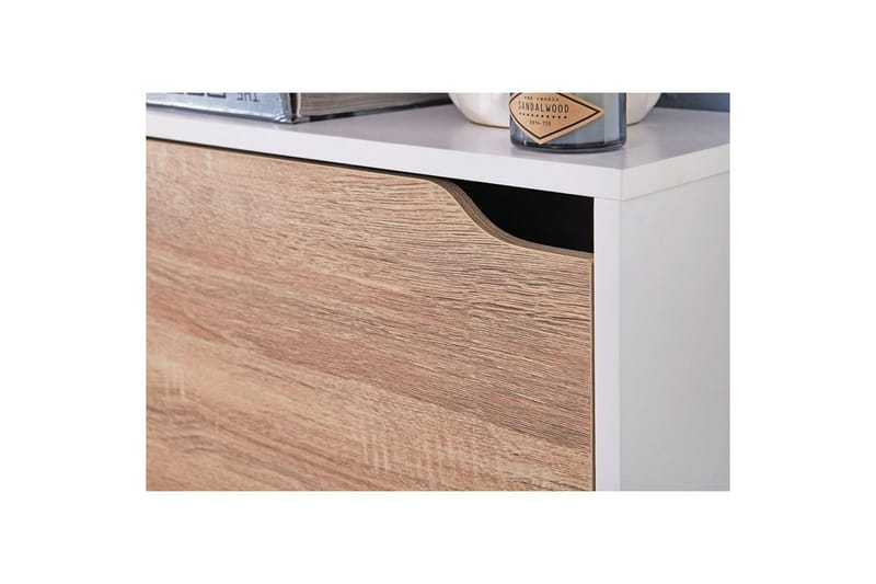 Skoskab Wohnling Folieret Spånplade 4 Udtræksrum til 24 Par - Opbevaring - Skoopbevaring - Skoskab