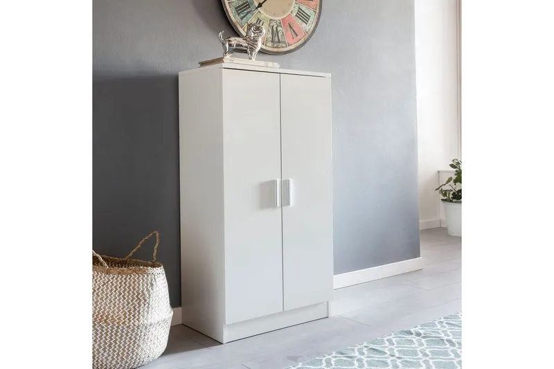 Skoskab Wohnling Folieret spånplade 7 rum gangmøbler - Opbevaring - Skoopbevaring - Skoskab