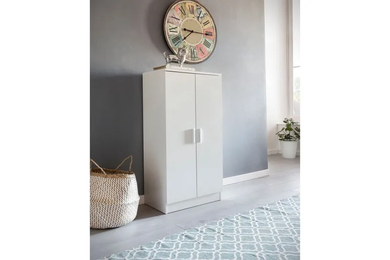 Skoskab Wohnling Folieret spånplade 7 rum gangmøbler - Opbevaring - Skoopbevaring - Skoskab