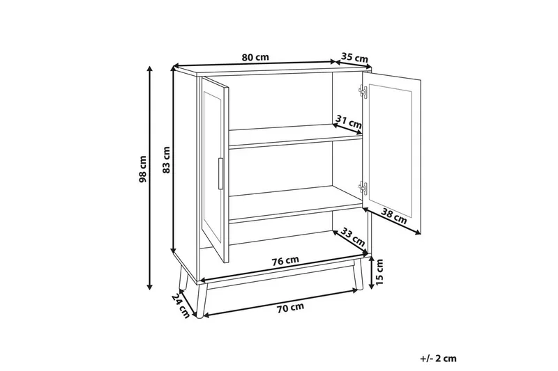 Skoskab Perote - Opbevaring - Skoopbevaring - Skoskab
