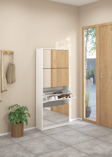 Tenor Skoskab 4 rum 70x24x162 cm - Opbevaring - Skoopbevaring