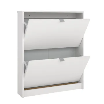 Tenor Skoskab med 2 rum 70x16x85 cm - Opbevaring - Skoopbevaring