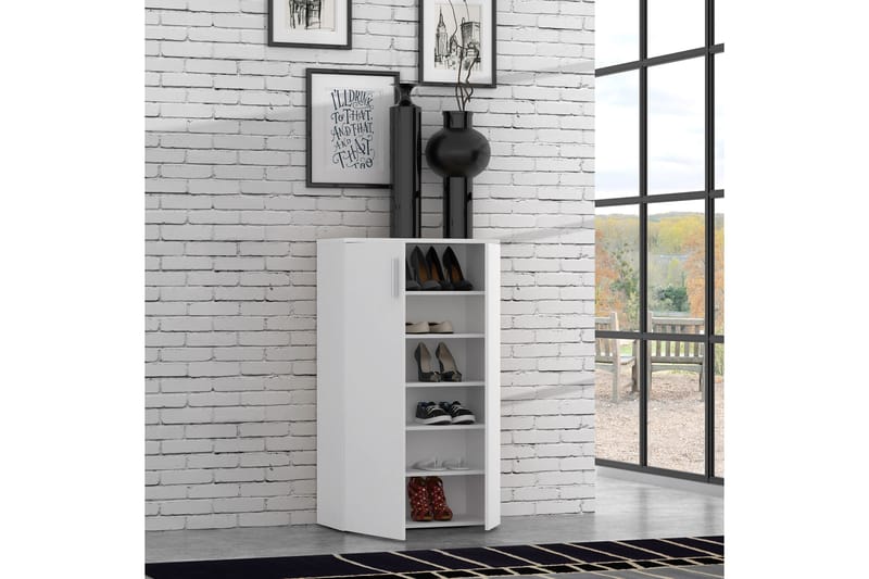 Ticketwood Skoskab 69 cm - Hvid - Opbevaring - Skoopbevaring - Skoskab