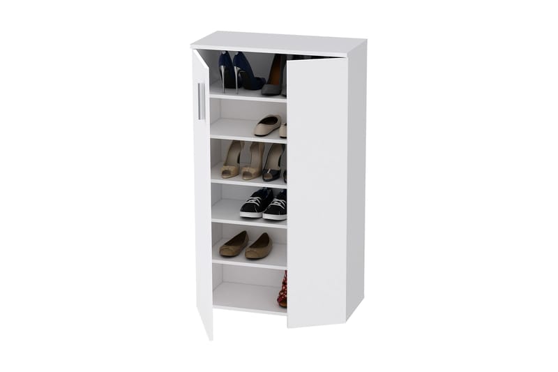 Ticketwood Skoskab 69 cm - Hvid - Opbevaring - Skoopbevaring