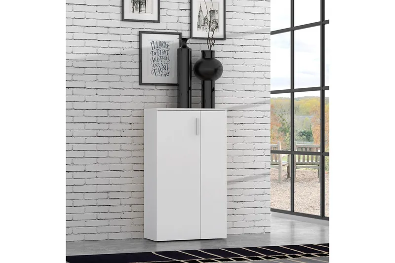 Ticketwood Skoskab 69 cm - Hvid - Opbevaring - Skoopbevaring - Skoskab