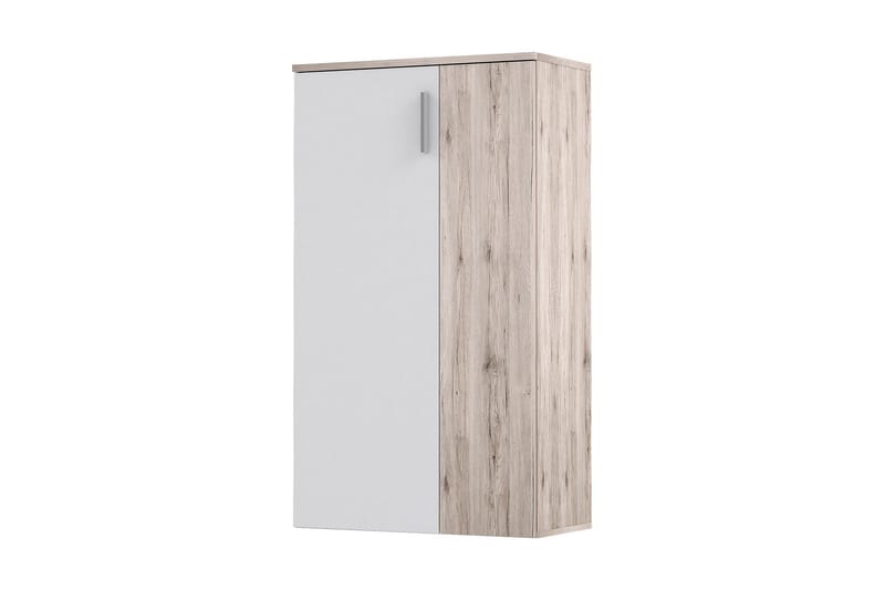 Ticketwood Skoskab 69 cm - Hvid/Brun - Opbevaring - Skoopbevaring