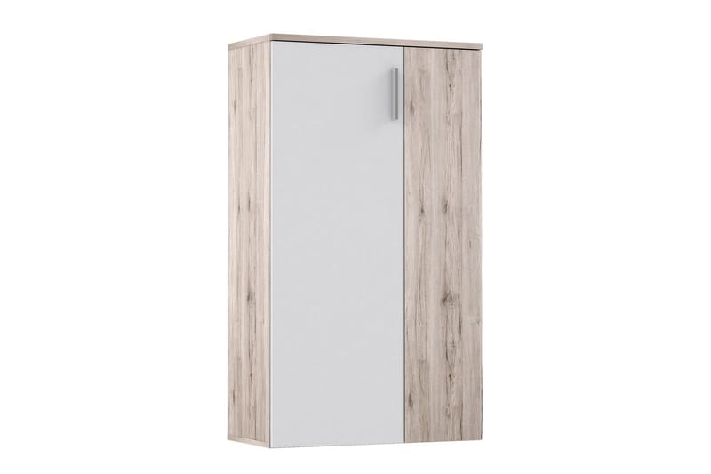 Ticketwood Skoskab 69 cm - Hvid/Brun - Opbevaring - Skoopbevaring