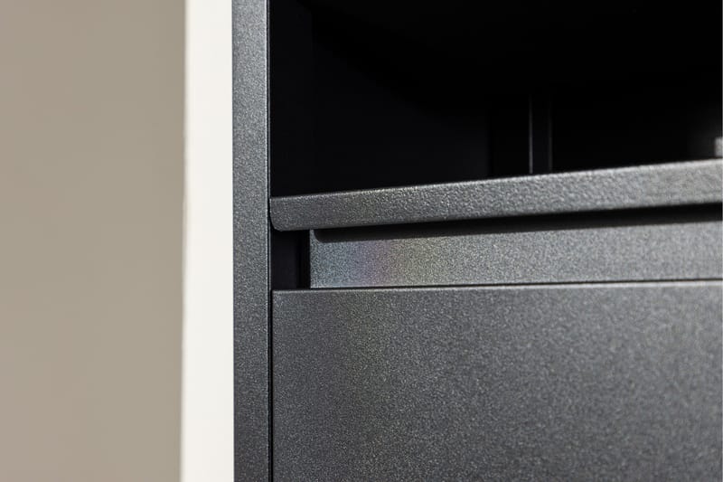 Ushuaia Skoskab 65x15 cm - Sort - Opbevaring - Skoopbevaring - Skoskab