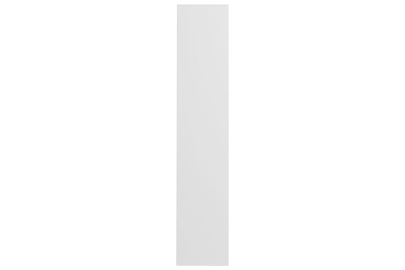 væghængt skoskab 80x18x90 cm spånplade hvid - Hvid - Opbevaring - Skoopbevaring