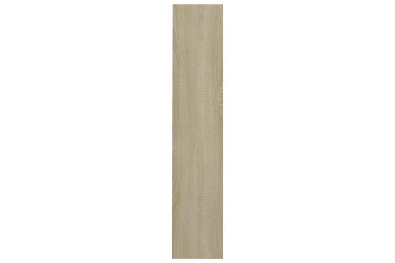 væghængte skoskabe 2 stk. 80x18x90 cm spånplade sonoma-eg - Brun - Opbevaring - Skoopbevaring - Skoskab