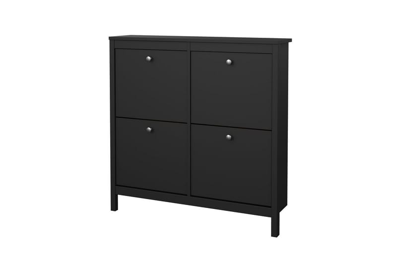 Vallvidera Skoskab 102,6 cm - Sort - Opbevaring - Skoopbevaring - Skoskab