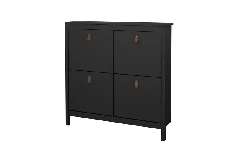 Vallvidera Skoskab 102,6 cm, Sort