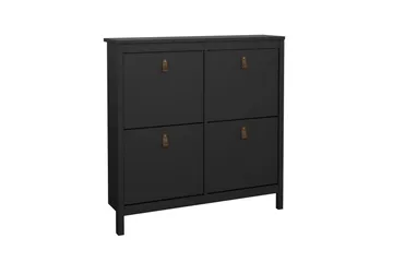 Vallvidera Skoskab 102,6 cm - Sort - Opbevaring - Skoopbevaring