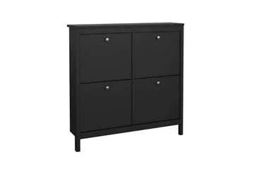 Vallvidera Skoskab 102,6 cm - Sort - Opbevaring - Skoopbevaring