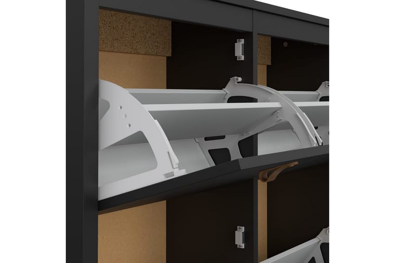 Vallvidera Skoskab 102,6 cm - Sort - Opbevaring - Skoopbevaring - Skoskab