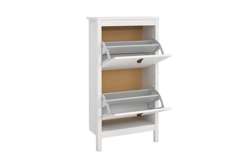 Vallvidera Skoskab 54 cm - Hvid - Opbevaring - Skoopbevaring - Skoskab