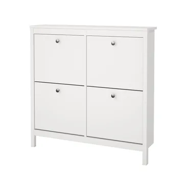 Vallvidera Skoskab med 4 rum 103x25x103 cm - Opbevaring - Skoopbevaring
