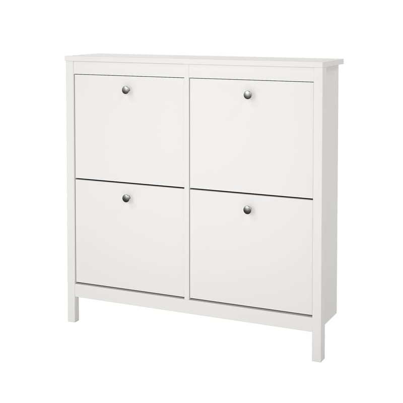 Vallvidera Skoskab med 4 rum 103x25x103 cm - Opbevaring - Skoopbevaring - Skoskab